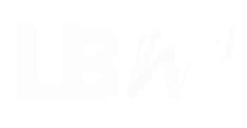 LBW+ Logo weiss auf schwarz transparent